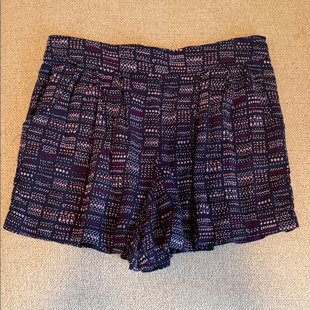 Printed Knit Shorts